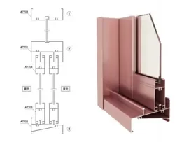 Aluminium Sliding Window Profile