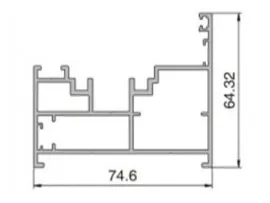 Aluminum Profile Folding Windows And Doors
