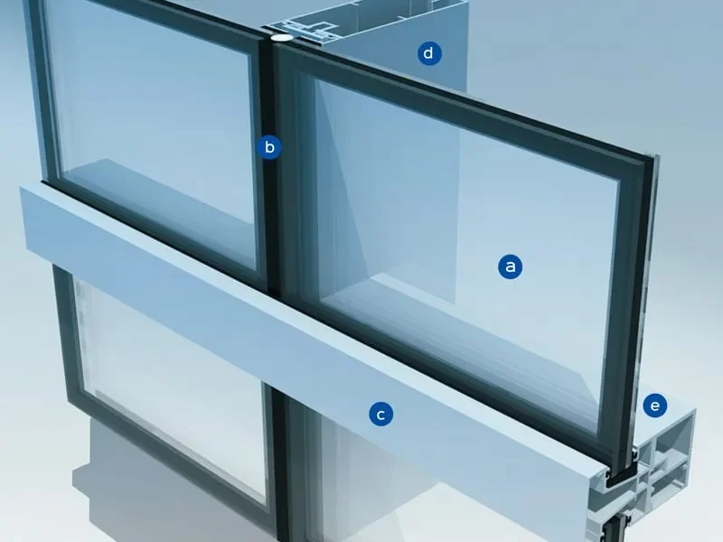 Top Aluminum Curtain Wall Profiles Top Aluminum Curtain Wall Profiles